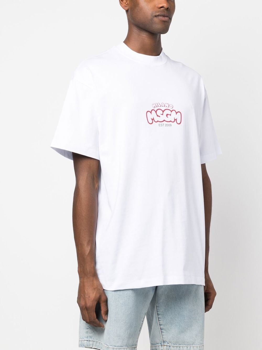 logo-print T-shirt - 4