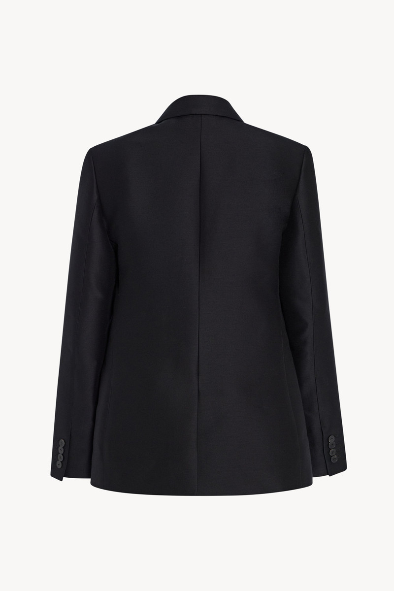 The Row Harlee Jacket in Wool and Silk outlook