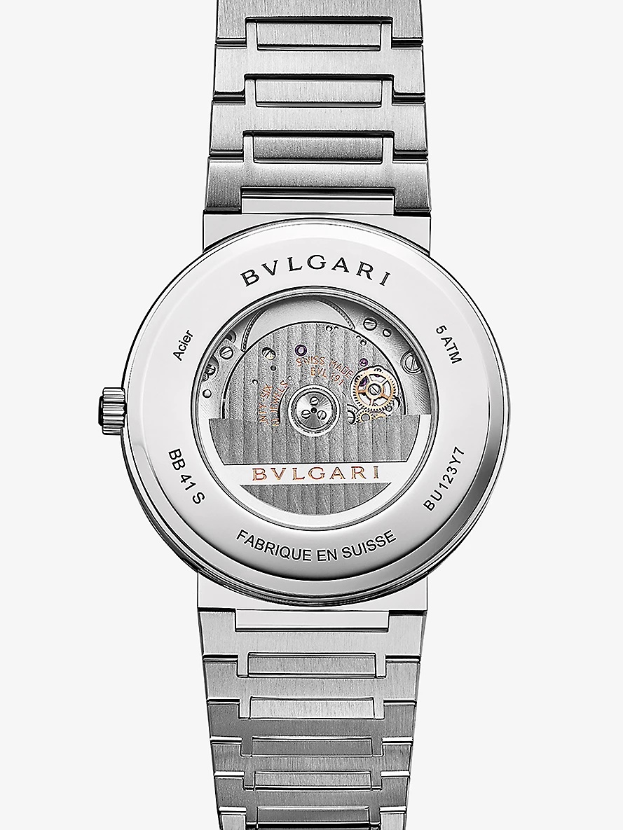 Bvlgari Bvlgari stainless-steel quartz watch - 4