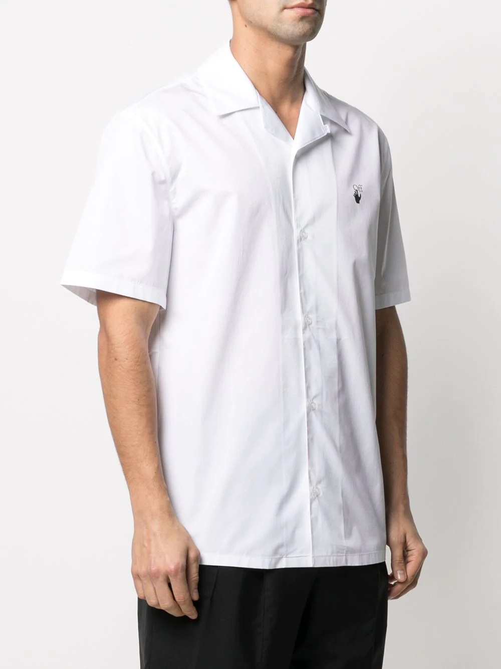 logo-print short-sleeve shirt - 3