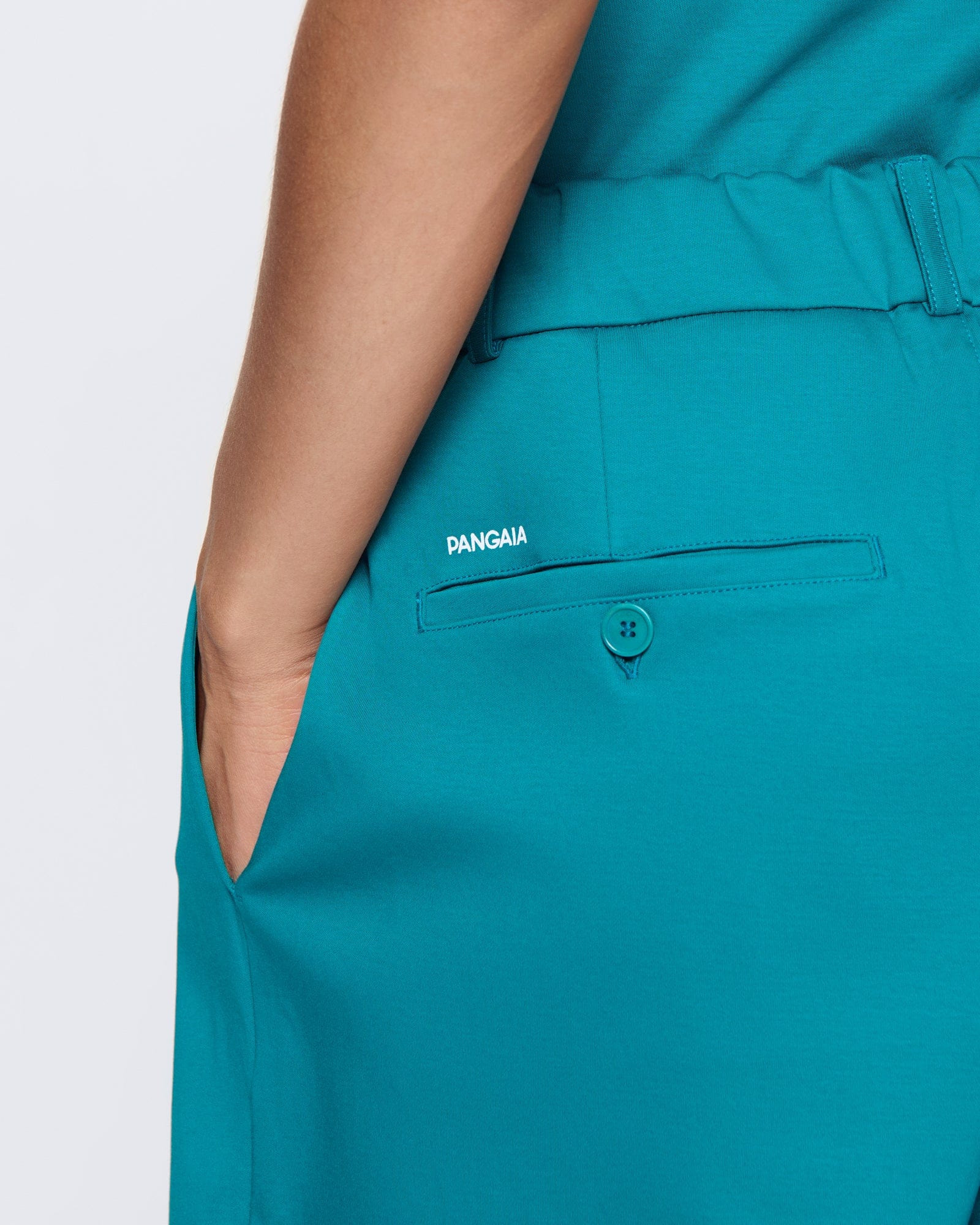 Womens  Interlock Trousers - Malachite Green - 4