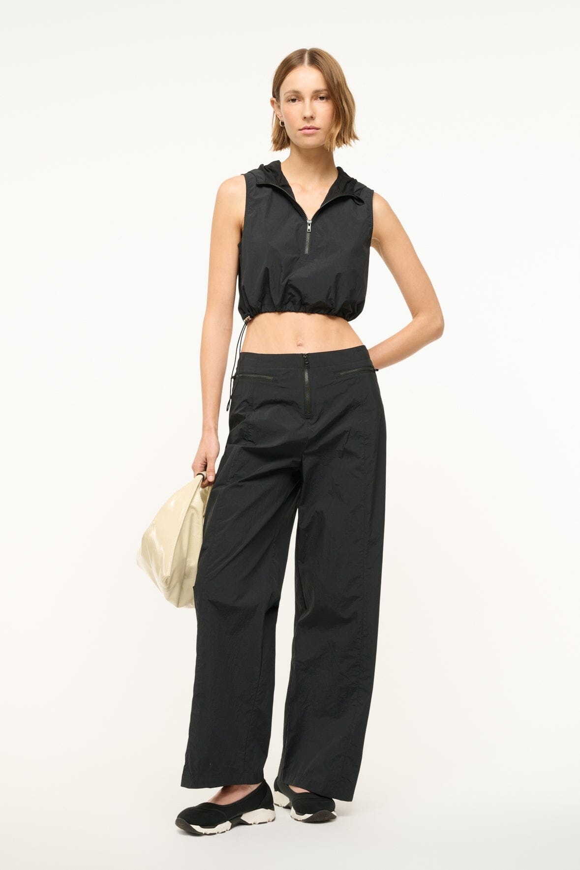 STAUD COMPASS TOP BLACK - 4