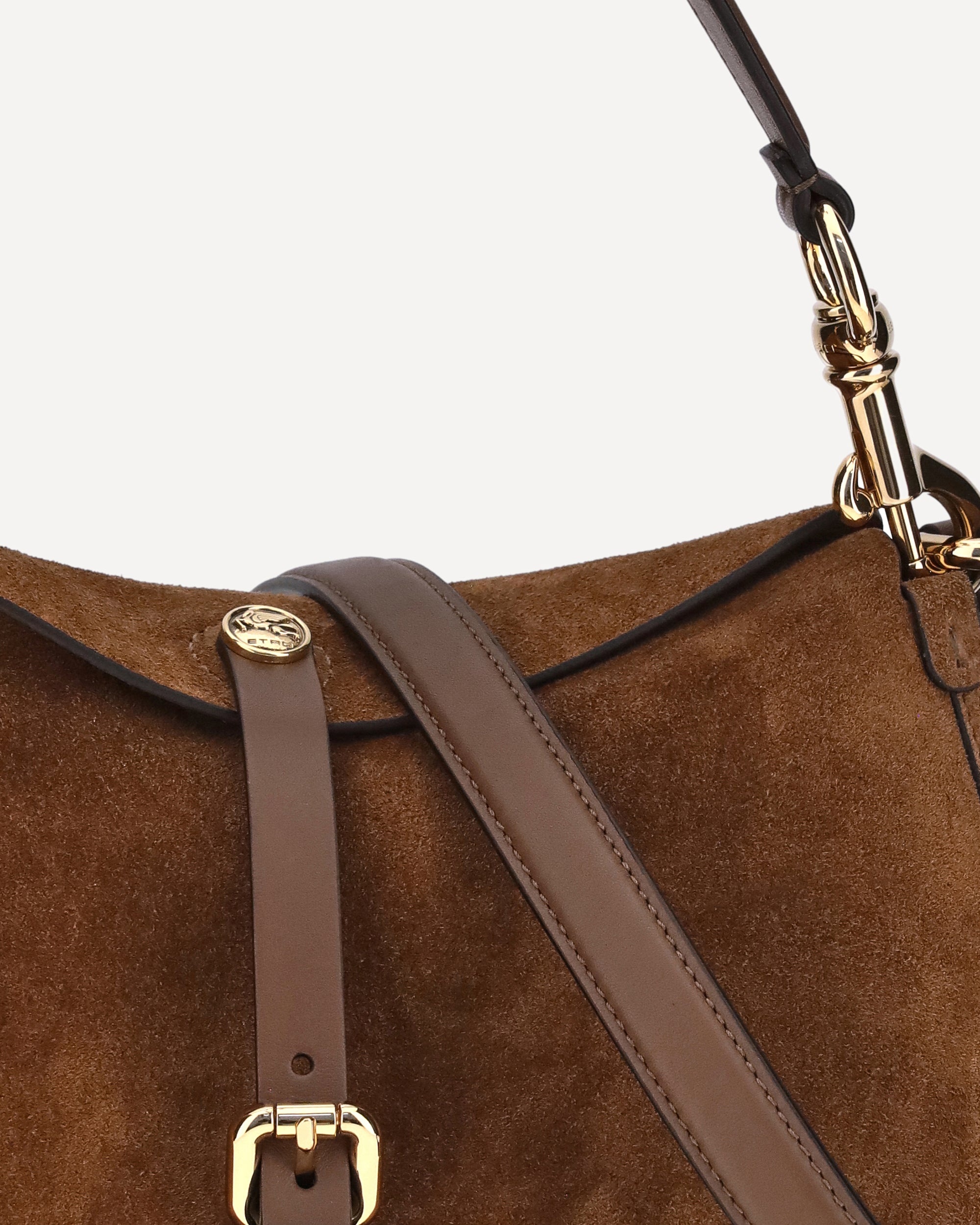 Suede Pony Shoulder Bag - 4