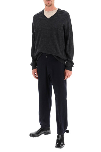 Maison Margiela SWEATER WITH ELBOW PATCHES outlook