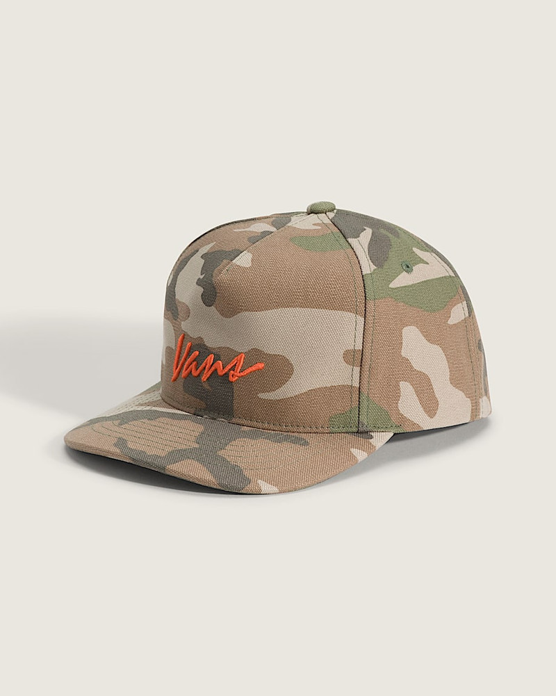 Classic Script Snapback Hat 1