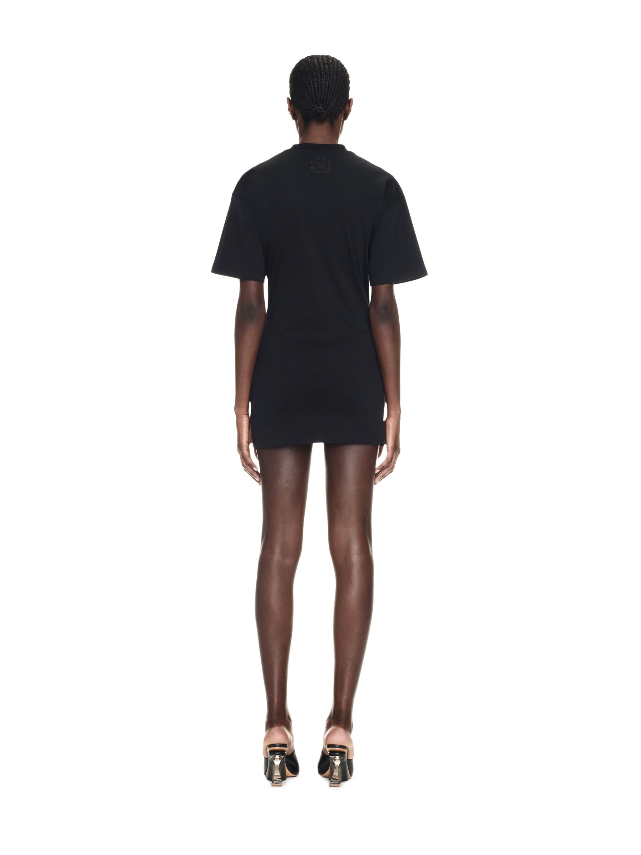 Arrow Twisted T-shirt Dress - 4