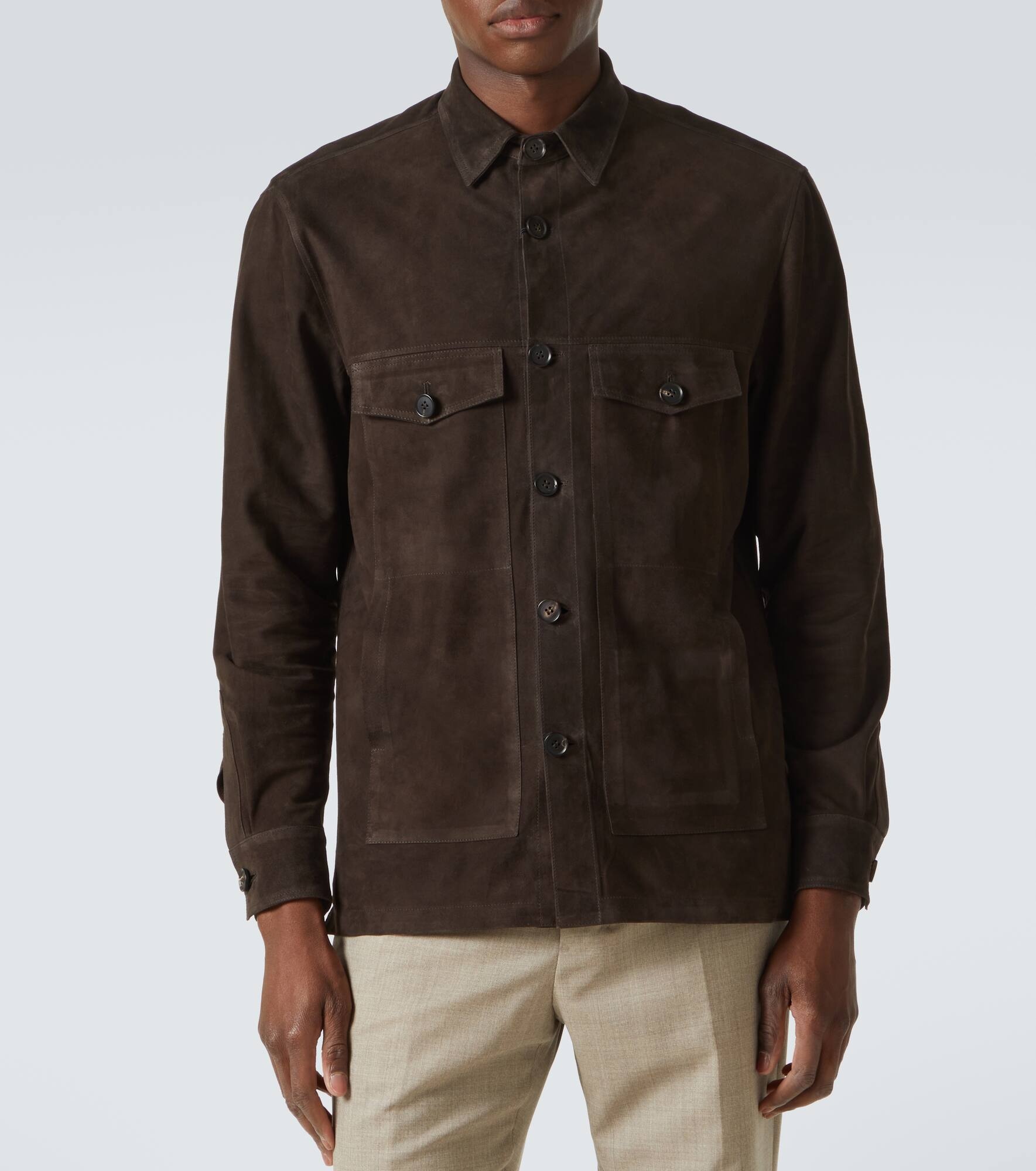 Suede field jacket - 3