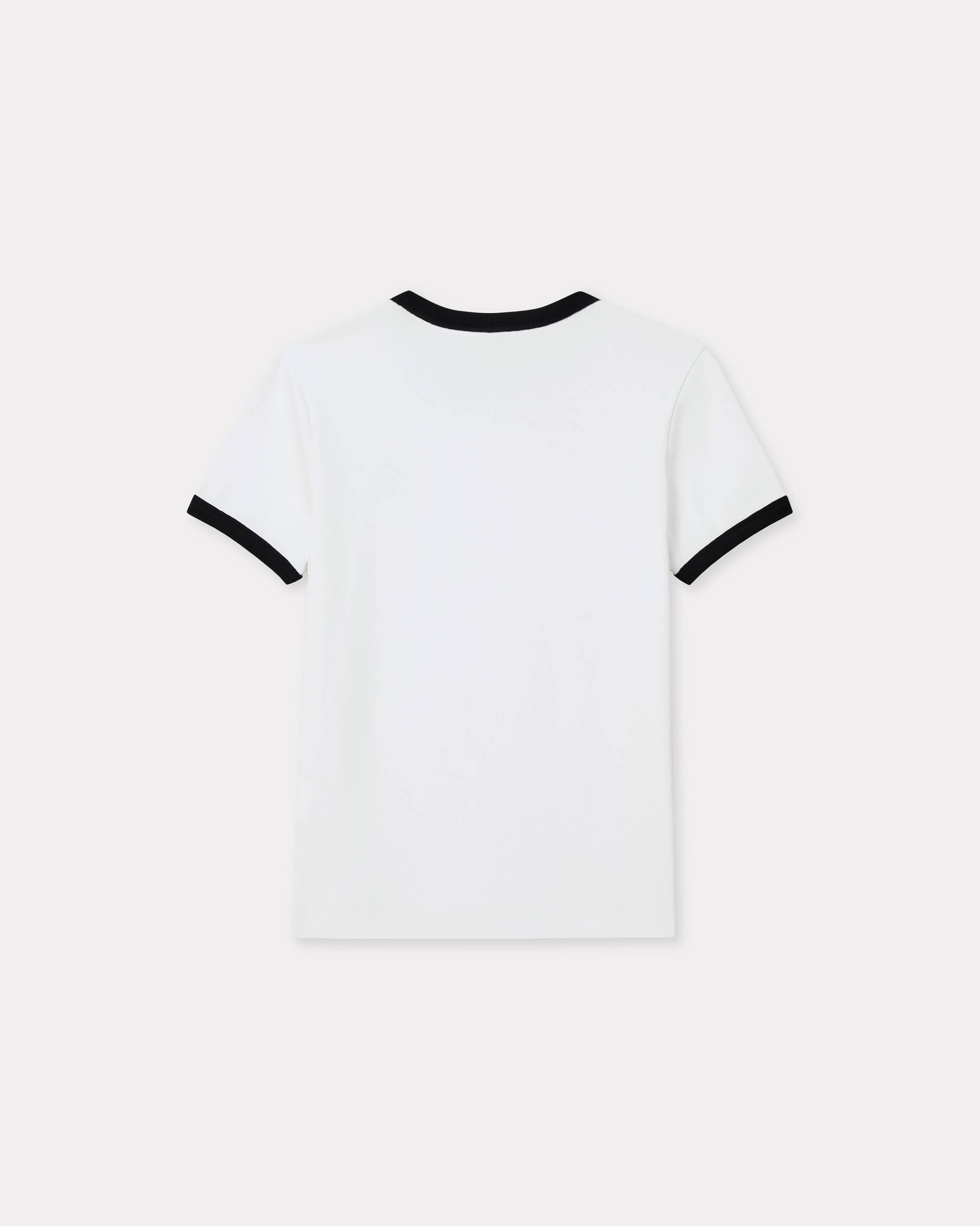 'Boke Flower 2.0' embroidered rib T-shirt - 2