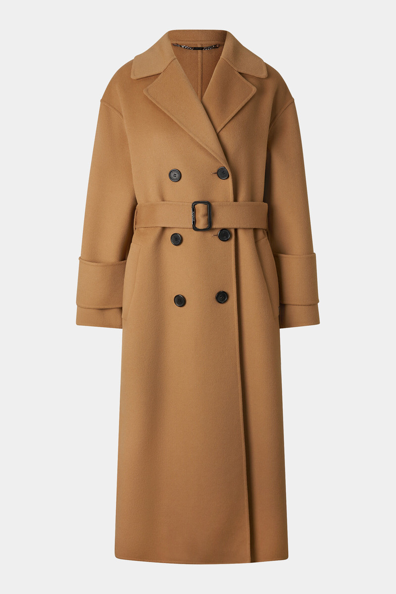 Terese Reversible Coat in Camel 1