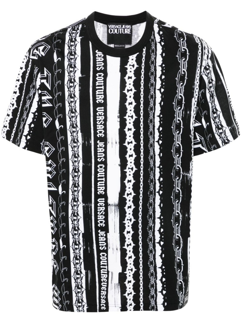 logo-print T-shirt 1