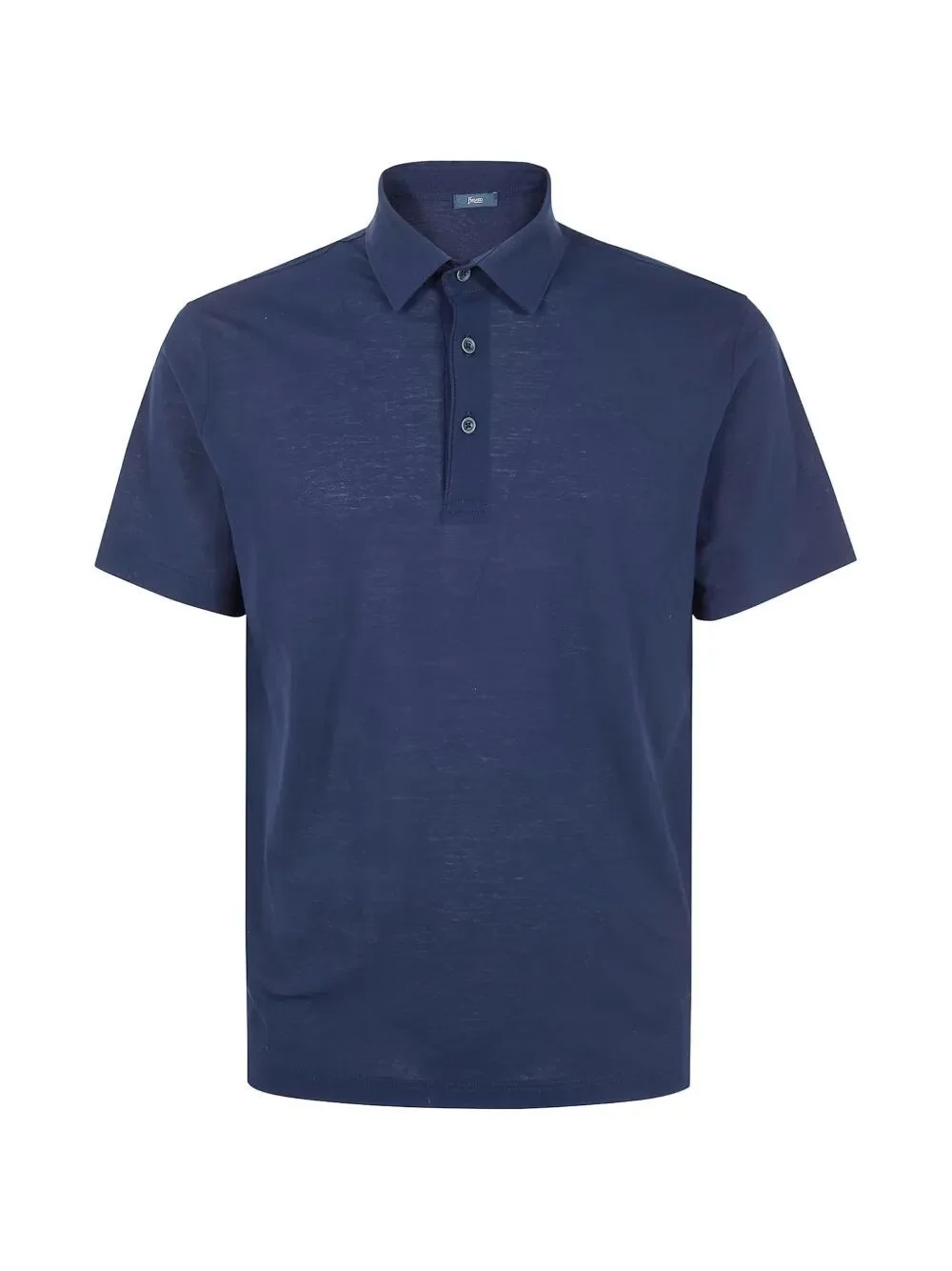 Jersey Voile Crepe Short Sleeves Polo Shirt - 1