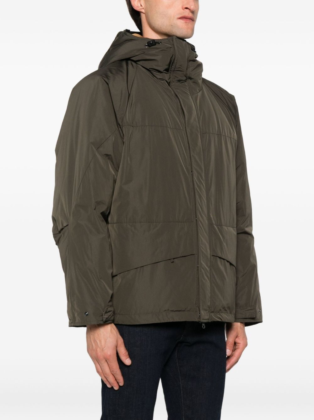 hooded padded jacket - 3