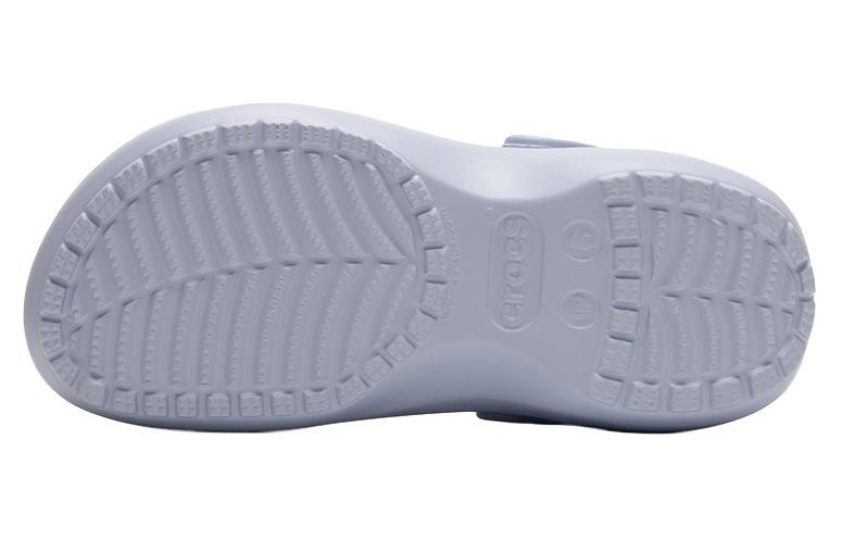 (WMNS) Crocs Classic Platform Shoes 'Blue' 206750-5AF - 6