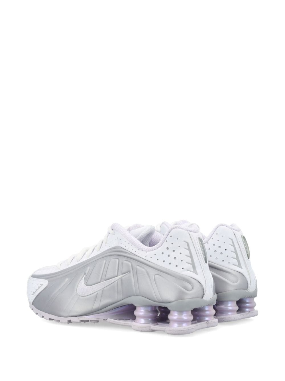 Shox R4 panelled sneakers - 3