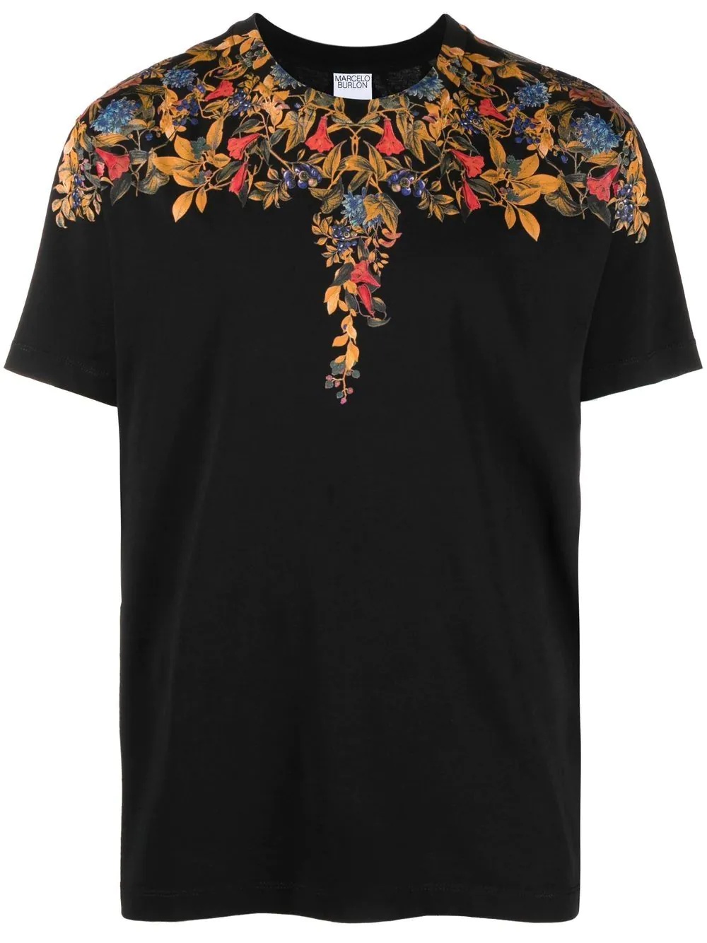 floral Wings-print T-shirt - 1