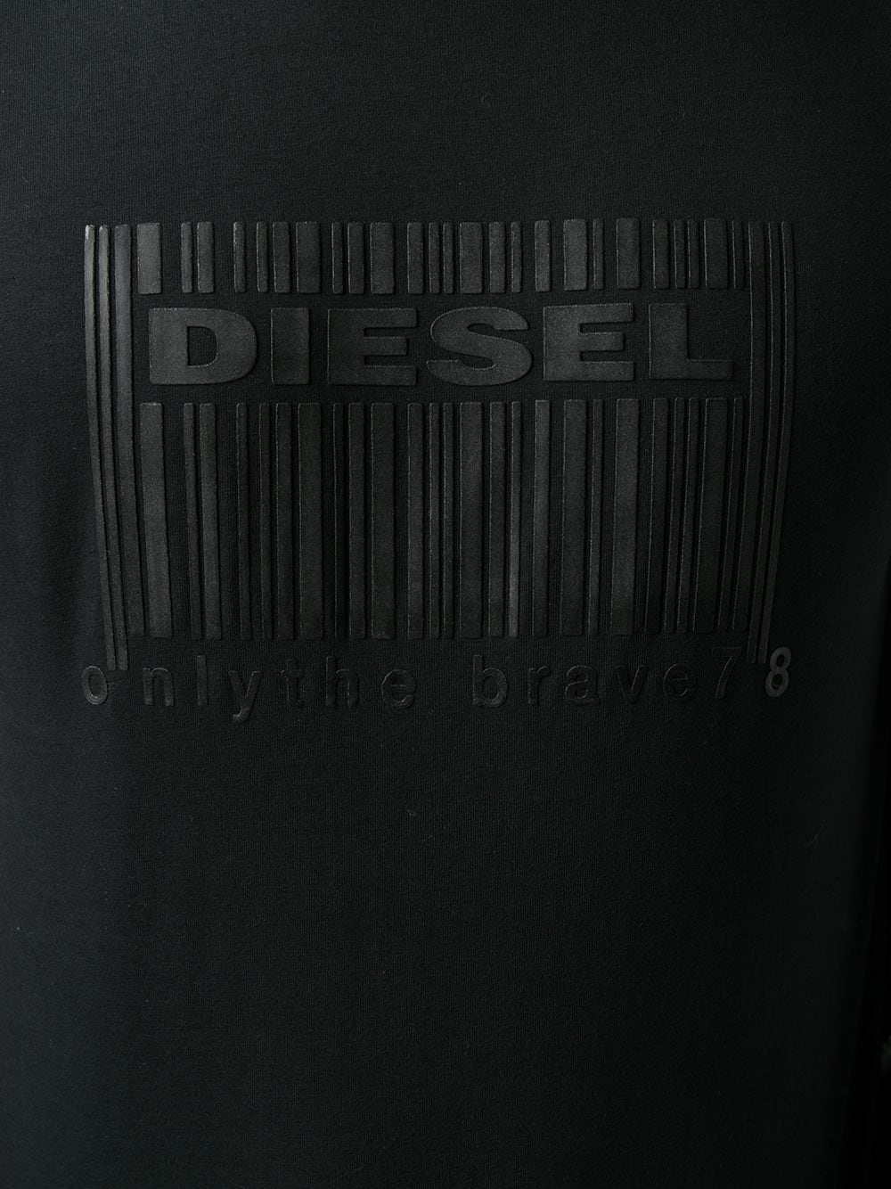 logo barcode print T-shirt - 5