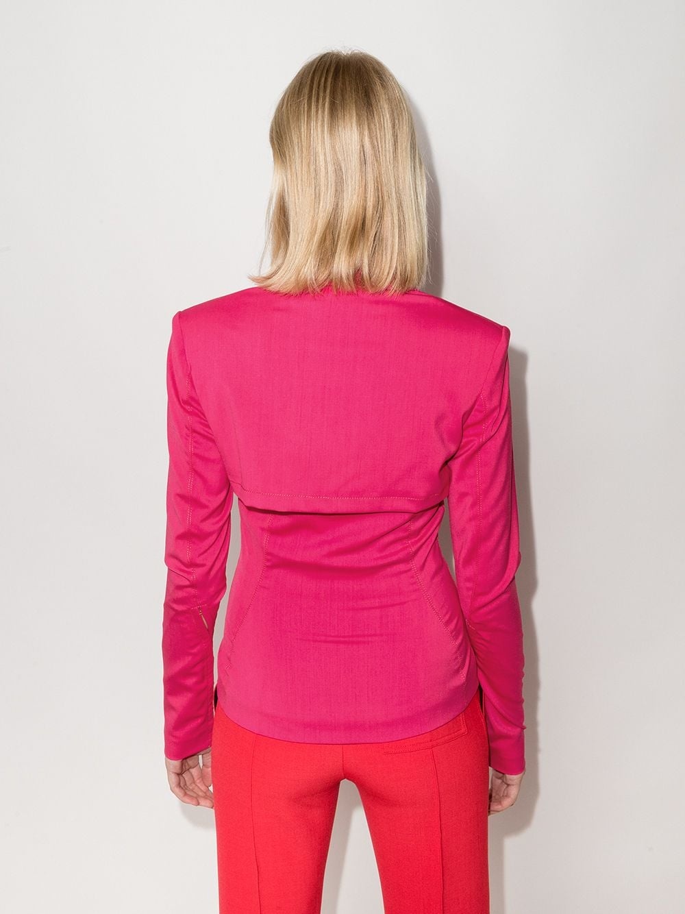 Le Veste fitted blazer shirt - 4