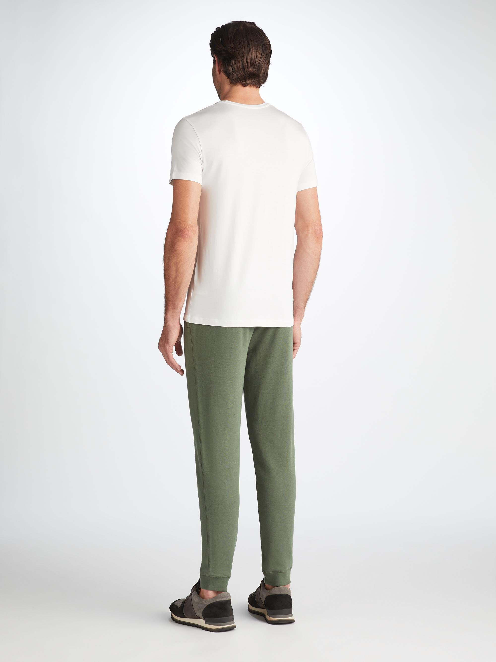 Men's Sweatpants Quinn Cotton Modal Green - 4