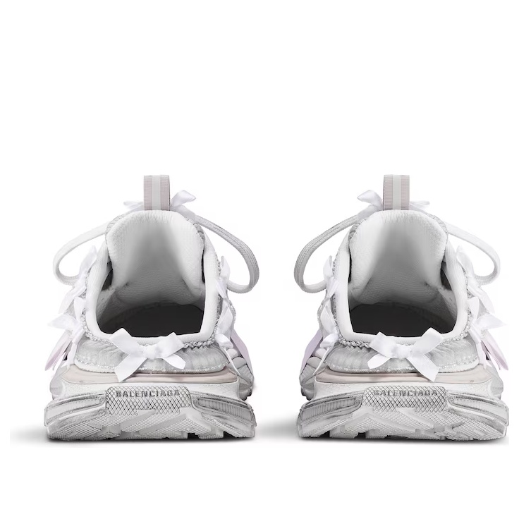 (WMNS) Balenciaga 3xl Lace Mule in 'White Light Pink' 825468WXLMC9050 - 4