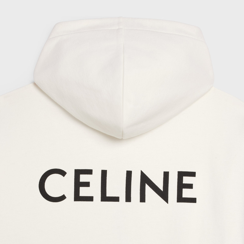 CELINE LOOSE SWEATSHIRT IN COTTON FLEECE 3