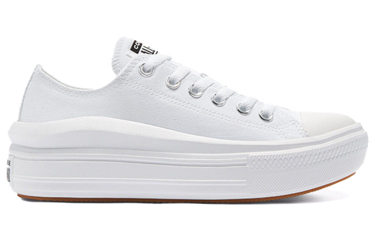 (WMNS) Converse Chuck Taylor All Star Move Low 'White' 570257C - 2