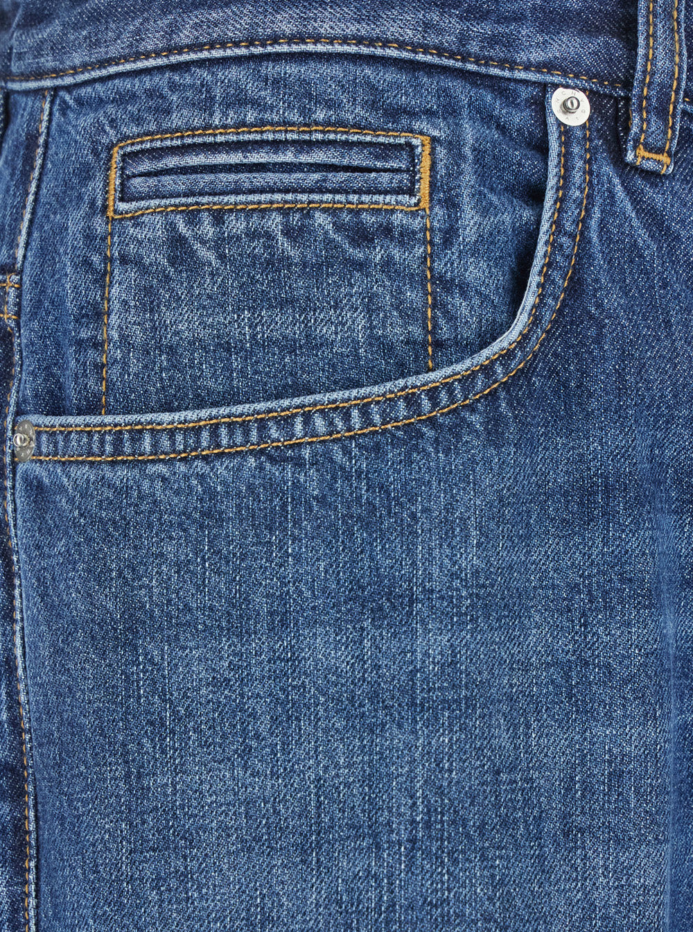 Givenchy Men Blue Five-Pocket Jeans With Logo Patch On The Back In Denim Man - 3