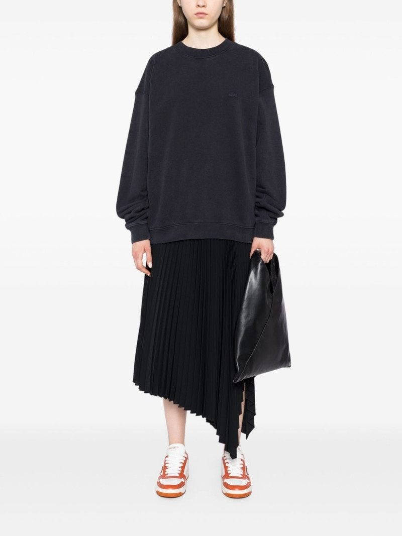 LACOSTE logo-patched sweatshirt outlook
