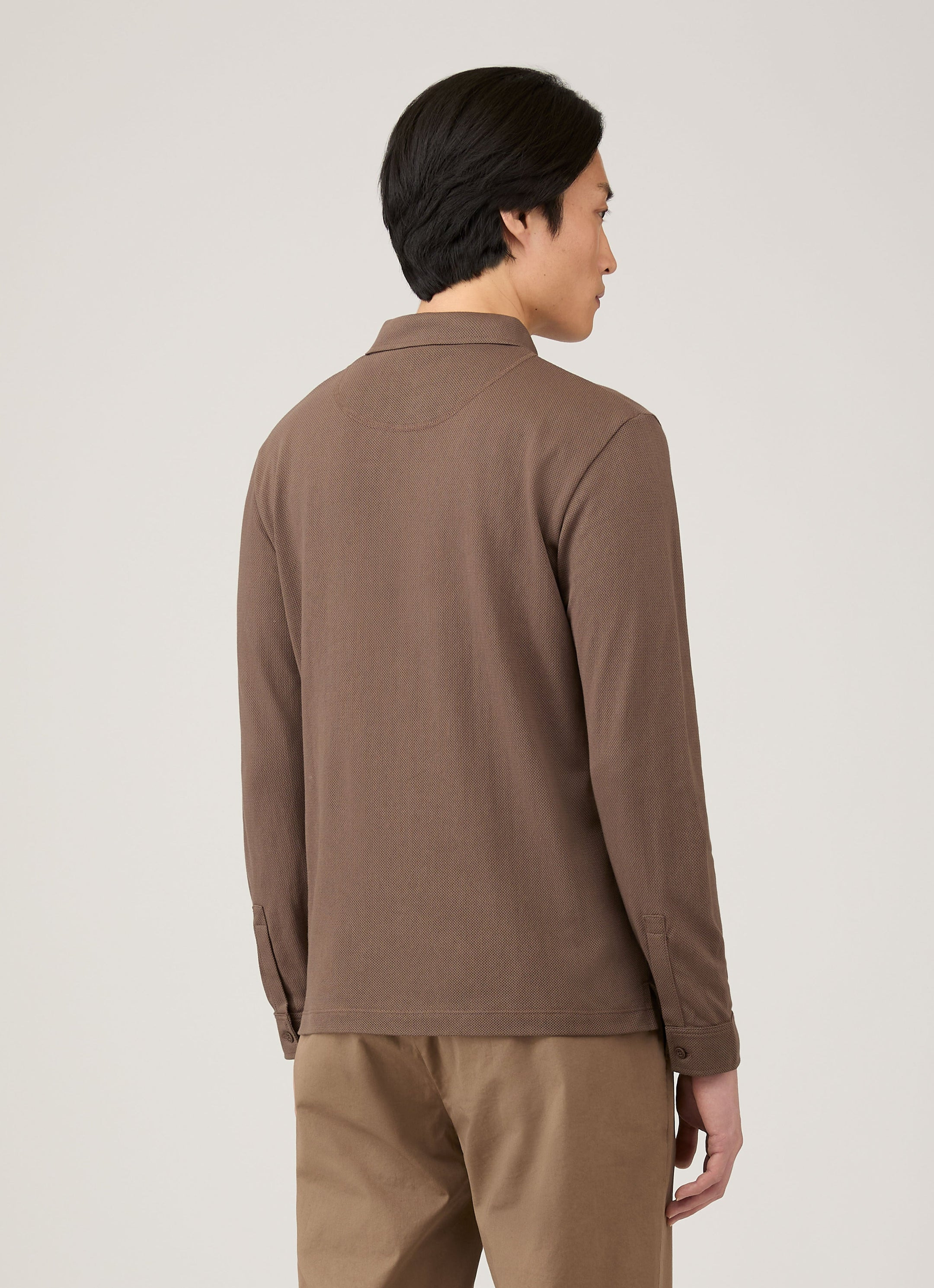 Long Sleeve Riviera Polo Shirt - 5