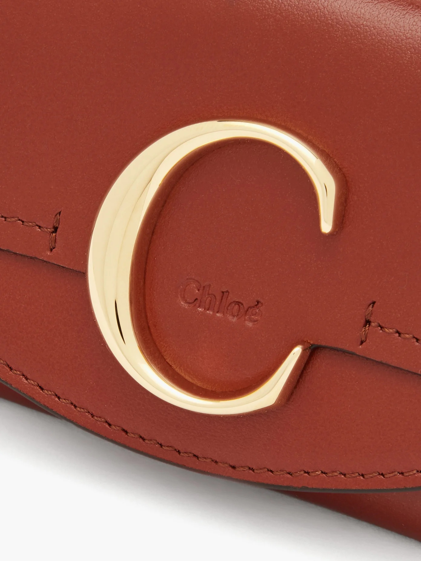 The C logo leather wallet - 2