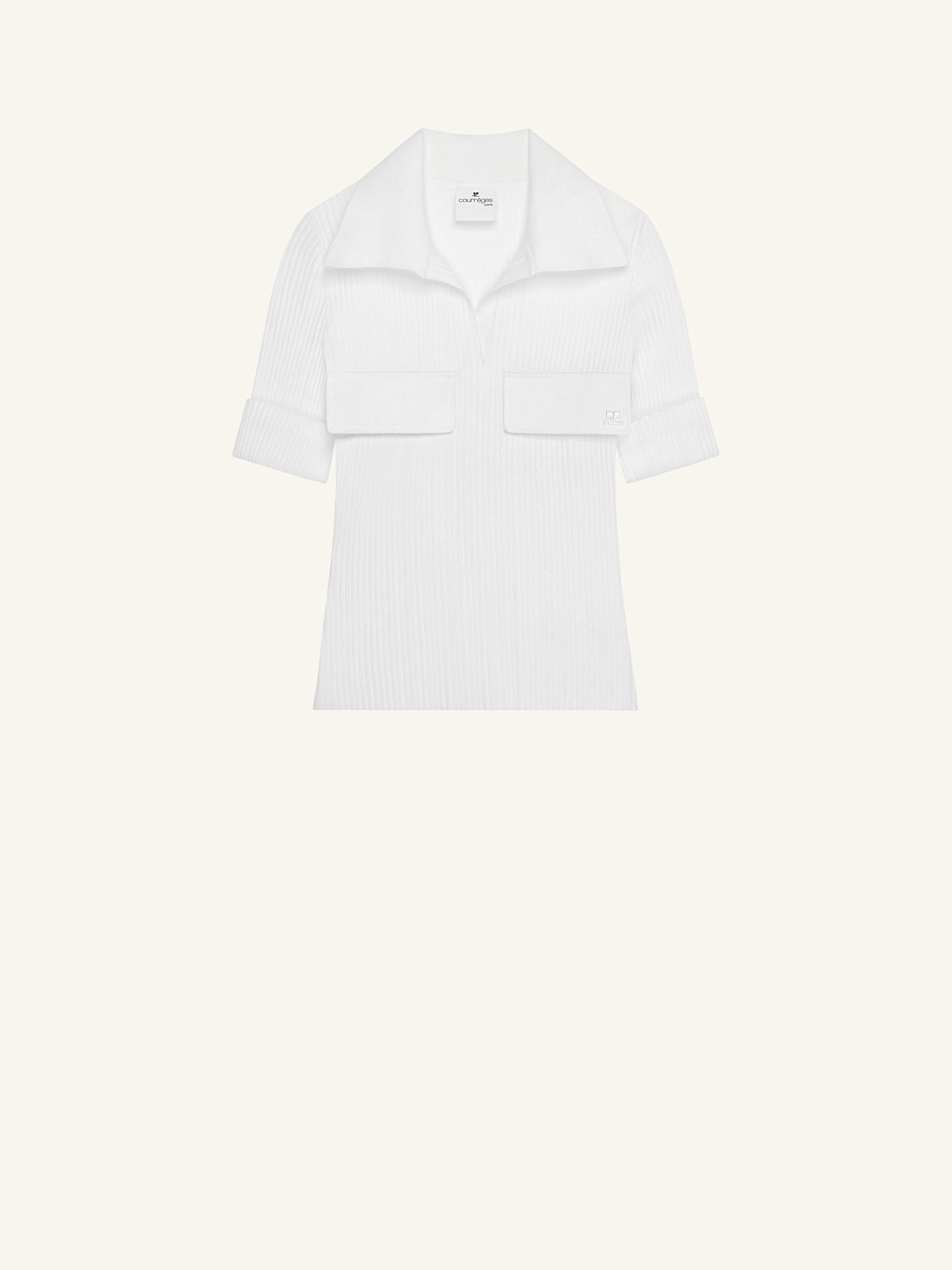 RIBBED POLO - 1