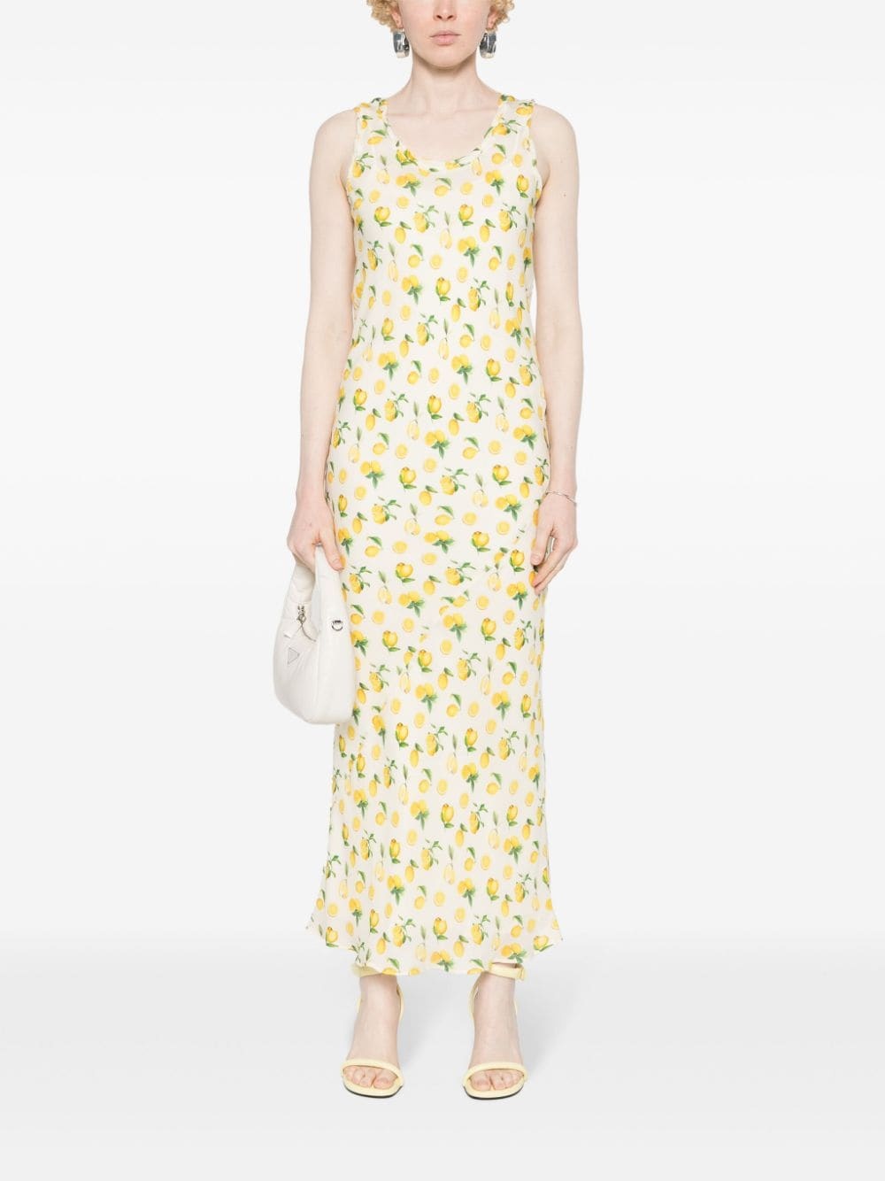 Tonale lemon-print maxi dress - 2
