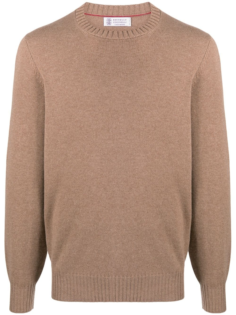 knitted cashmere jumper - 1