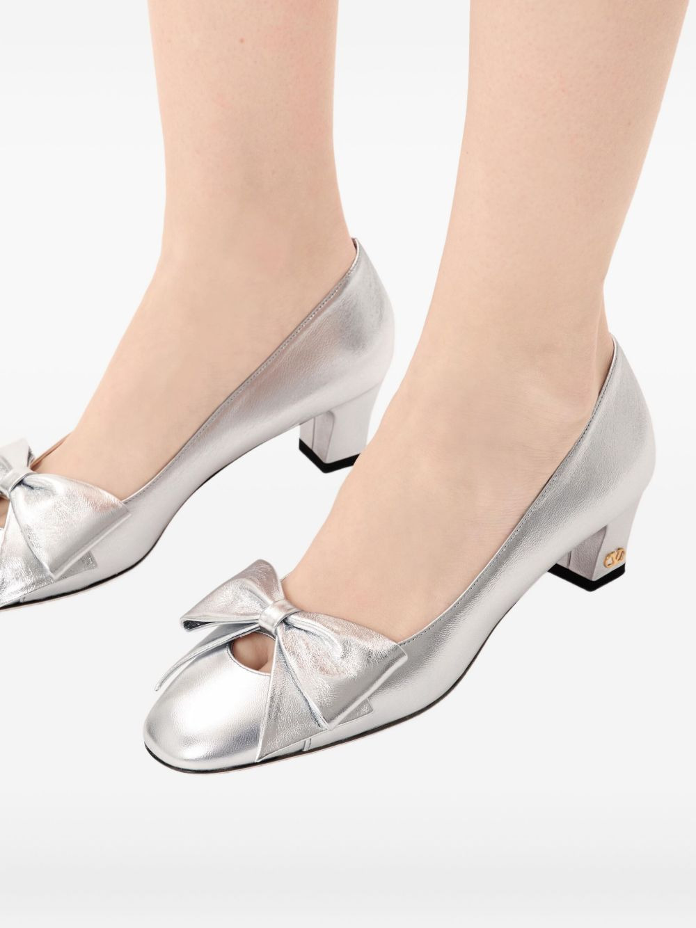 45mm Bowow leather pumps - 7