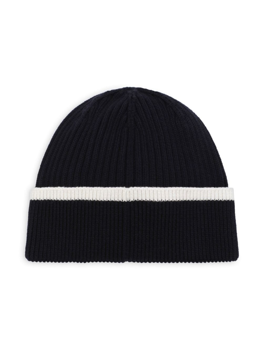 logo-embroidered cotton beanie - 2