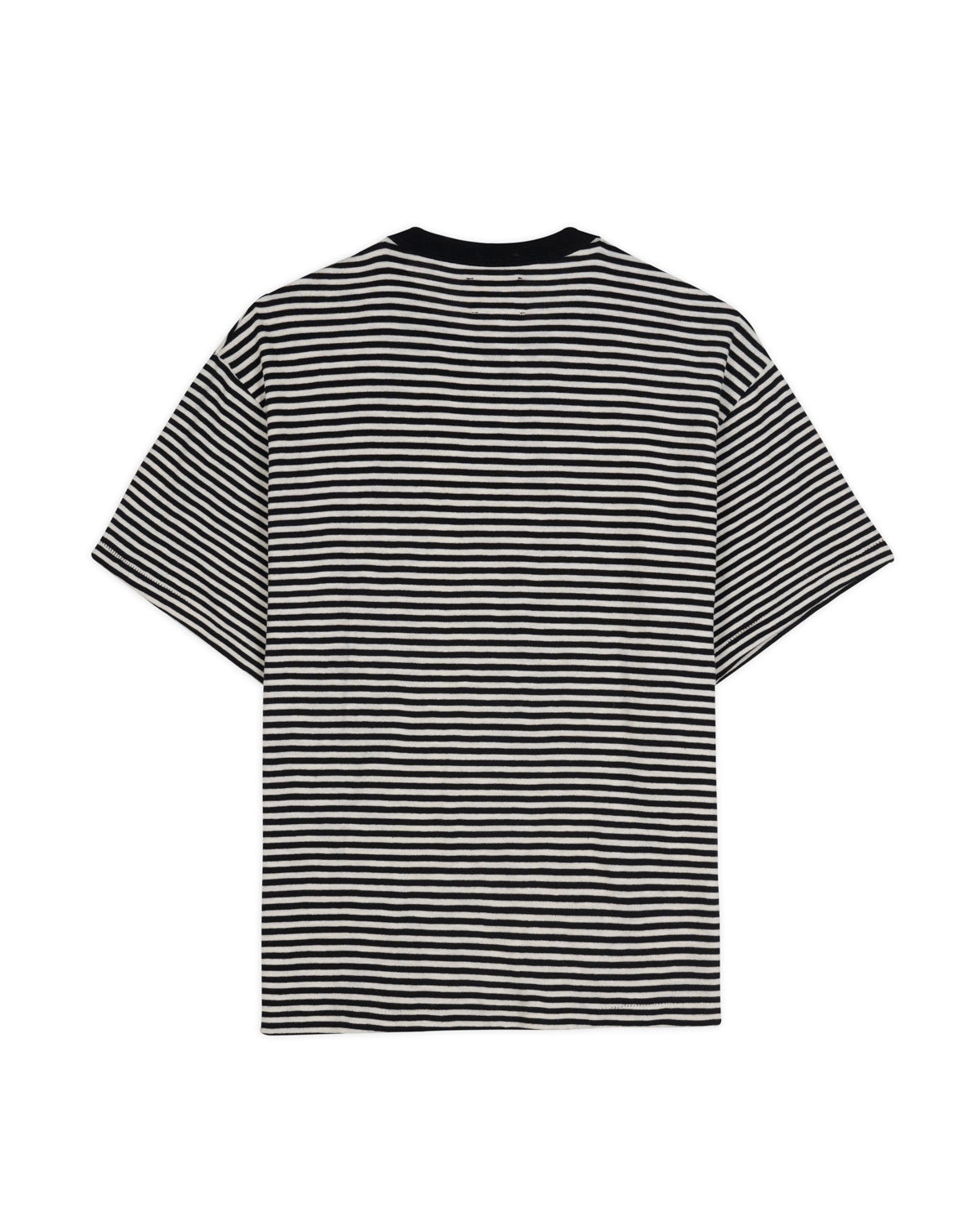 Brooks Brothers California Loose Knit Striped T-Shirt - Black - 2