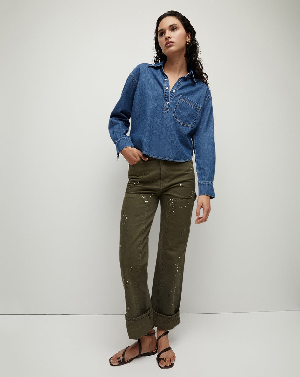 AVOLA CHAMBRAY SHIRT - 4