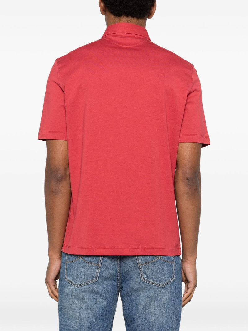 buttoned polo shirt 4