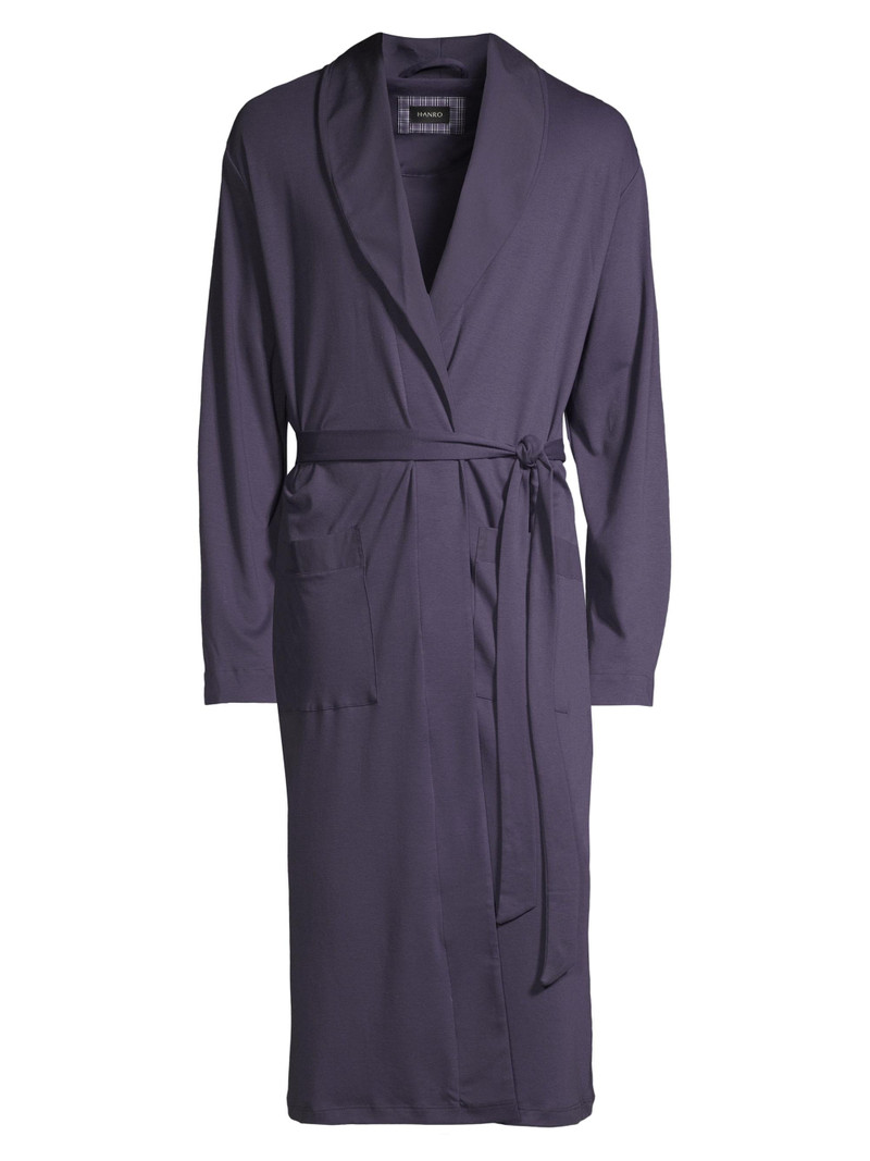 Night And Day Long Sleeve Robe - Black Iris 1