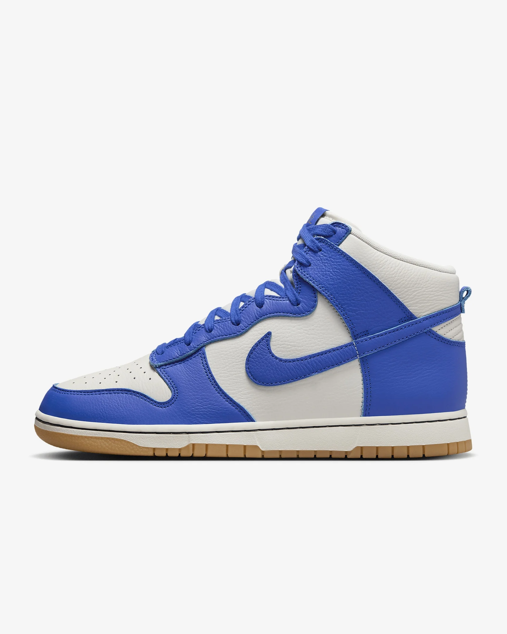 DUNK HIGH RETRO SE - PHANTOM/RACER BLUE/PALE IVORY/GUM YELLOW - 1