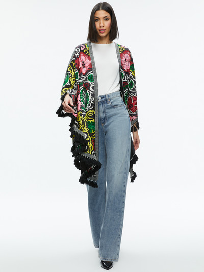 Alice + Olivia NADINE EMBELLISHED SHAWL outlook