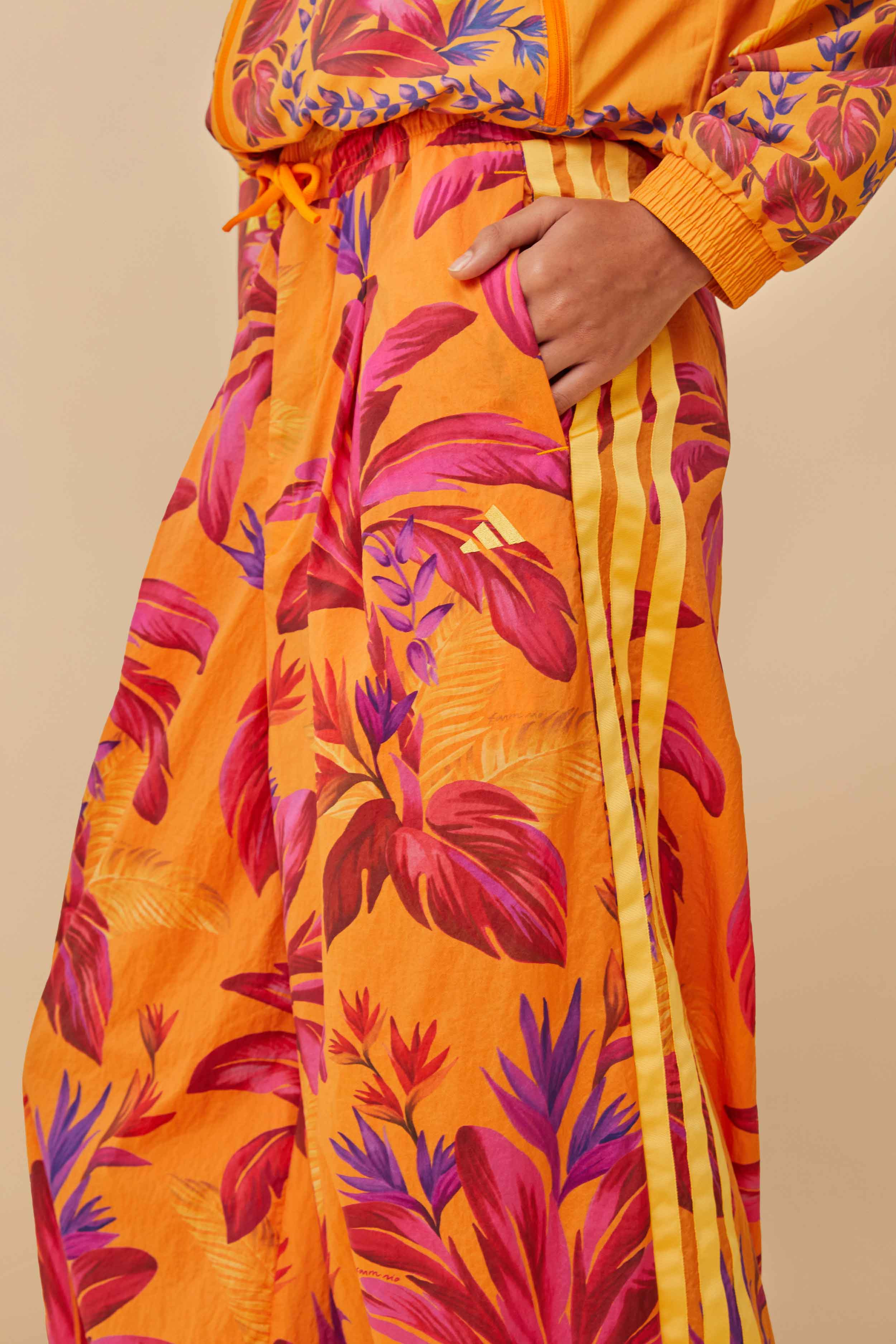 Adidas Tropical Breeze Bright Orange Pants - 4
