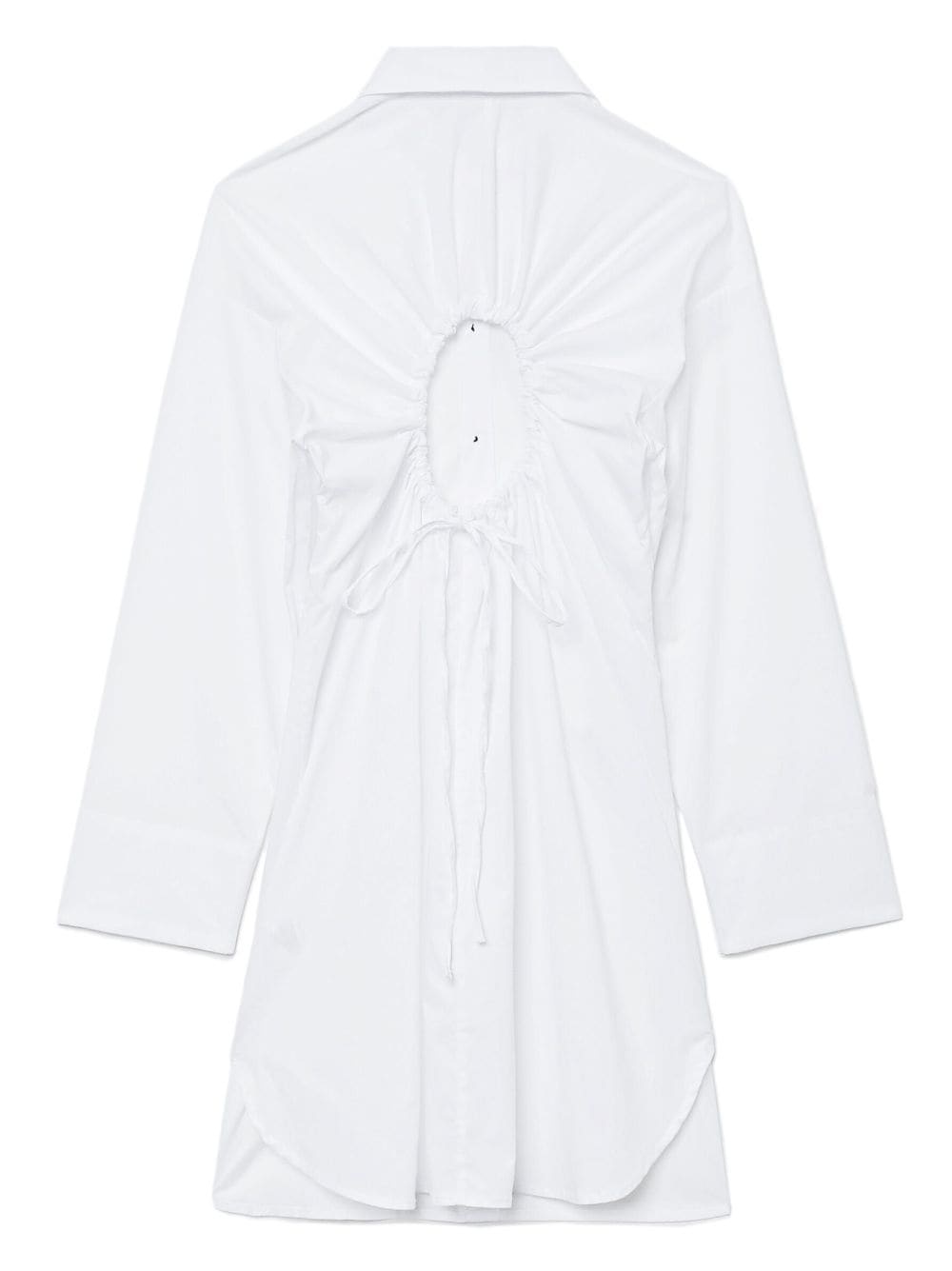 Soft Poplin Button Down Dress - 6