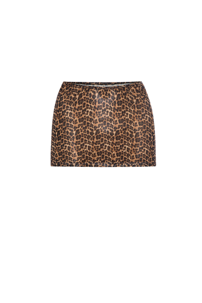miaou ELEKTRA SKIRT - LEOPARD outlook
