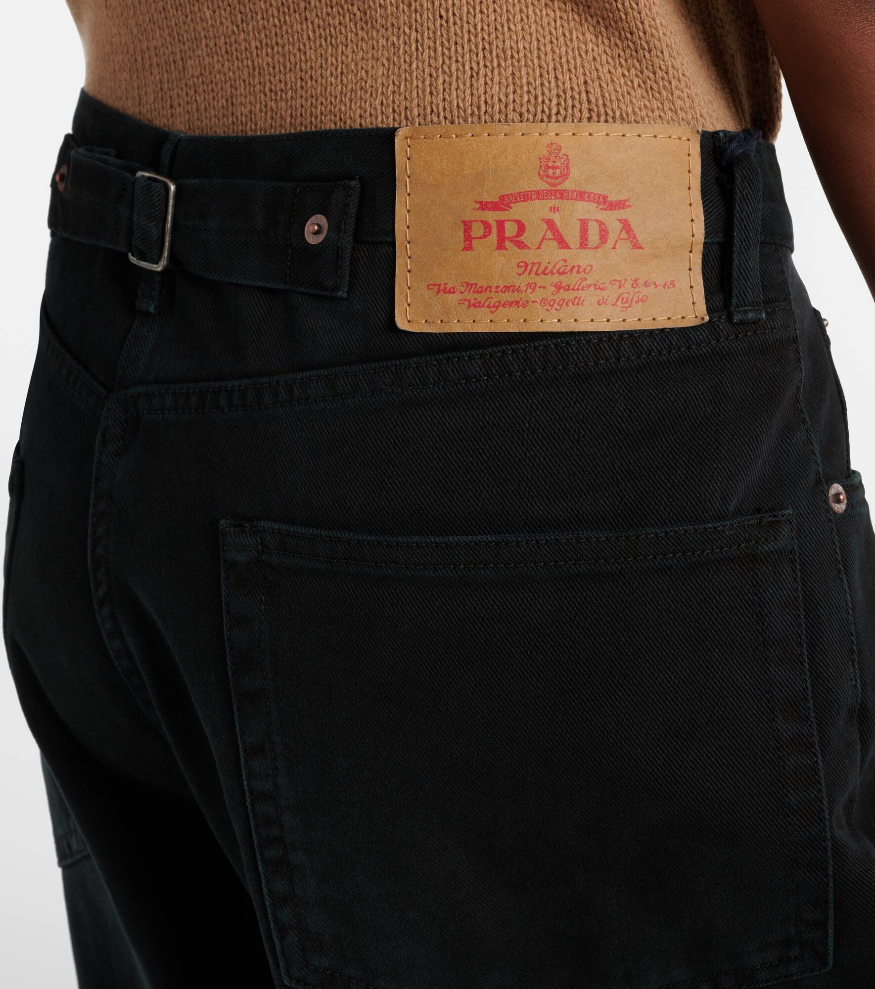 High-rise wide-leg jeans - 6