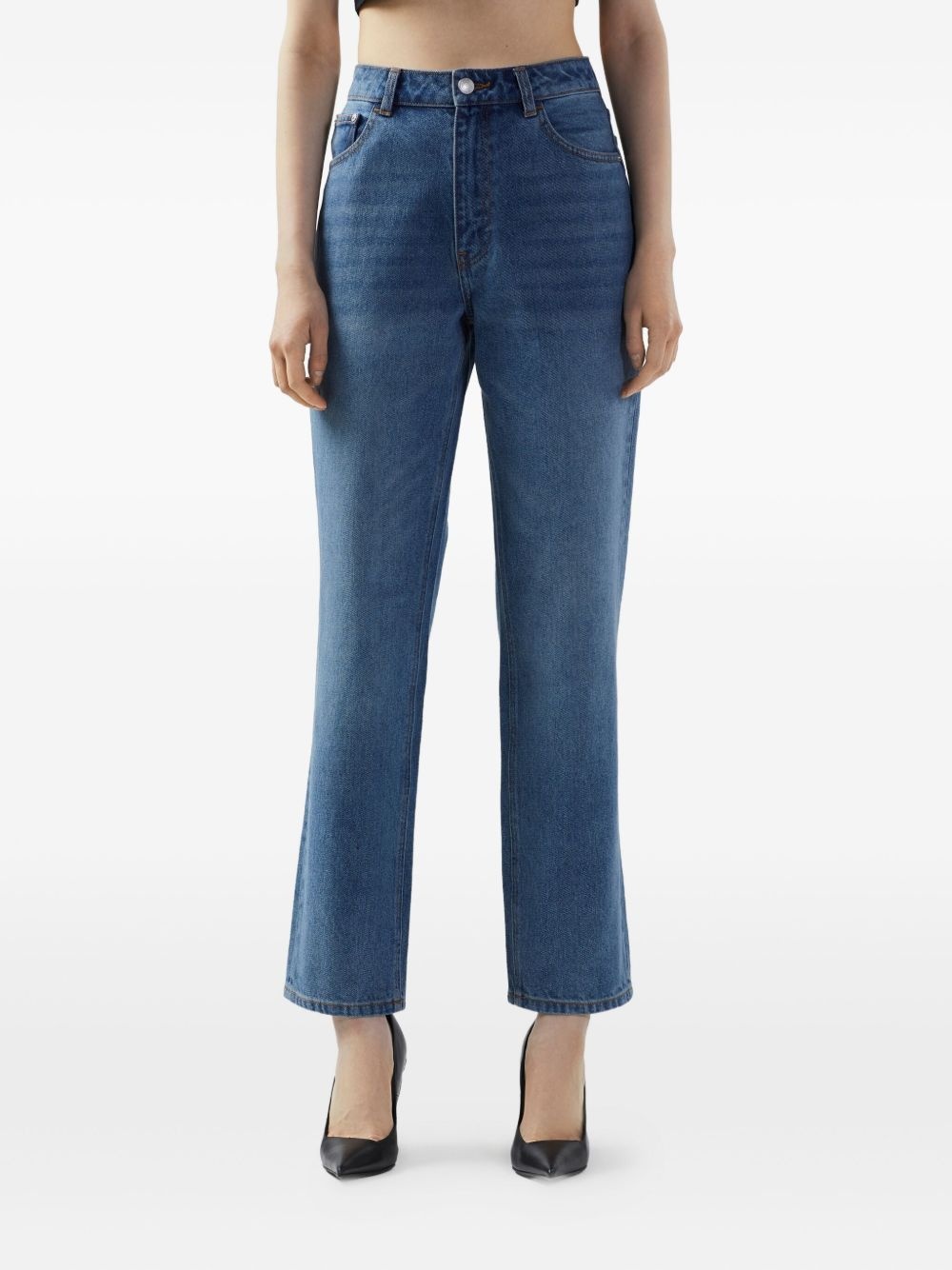 straight-leg jeans - 3