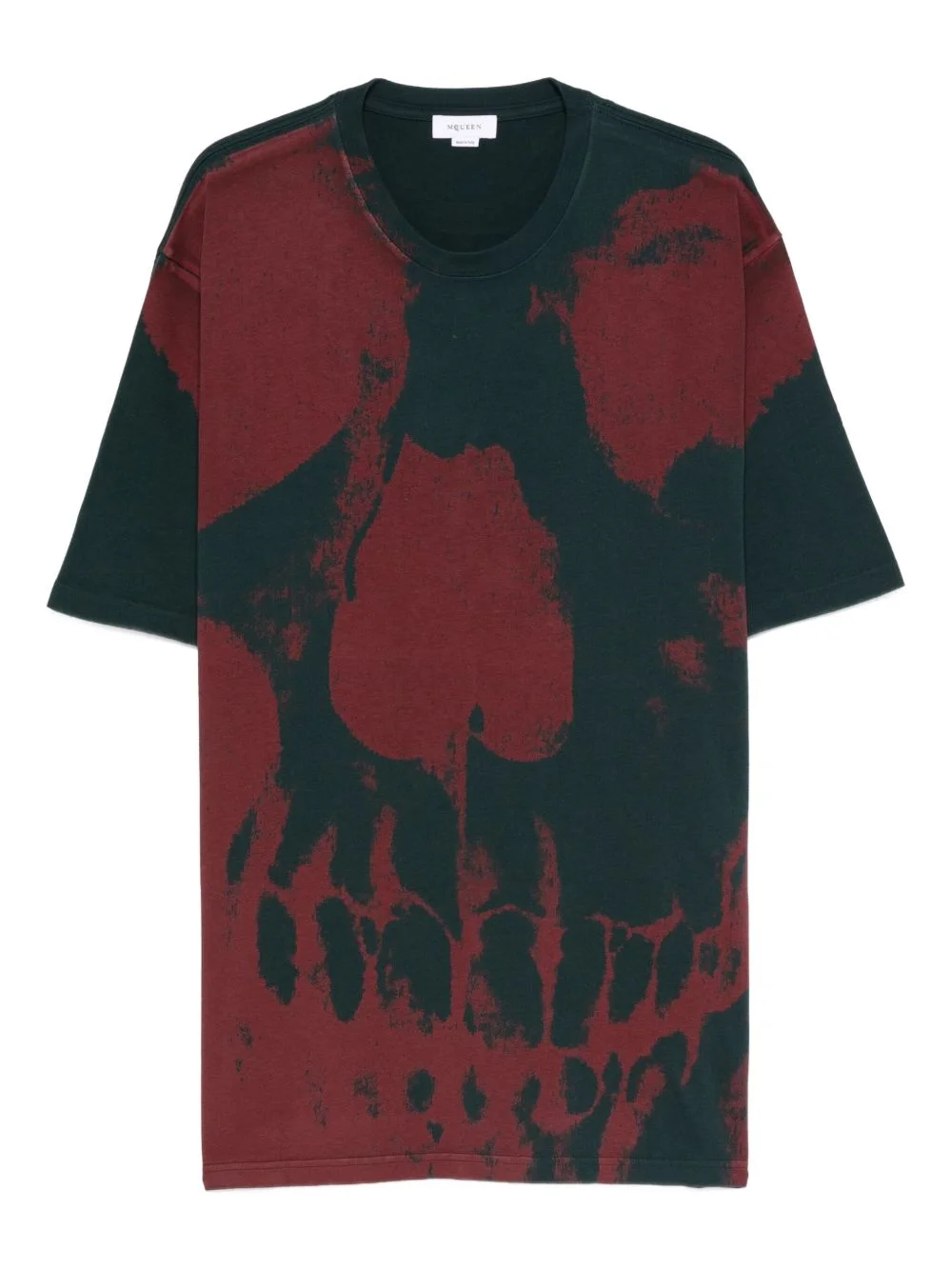 skull-print T-shirt - 1