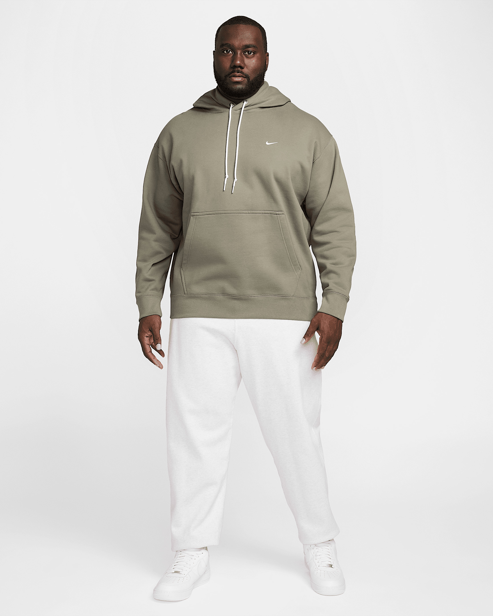 Nike Solo Swoosh Men's Fleece Pullover Hoodie - 14