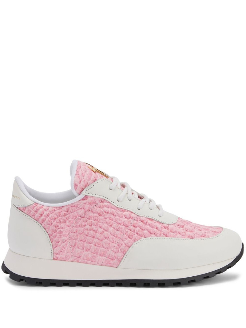 Jimi leather low-top sneakers 1