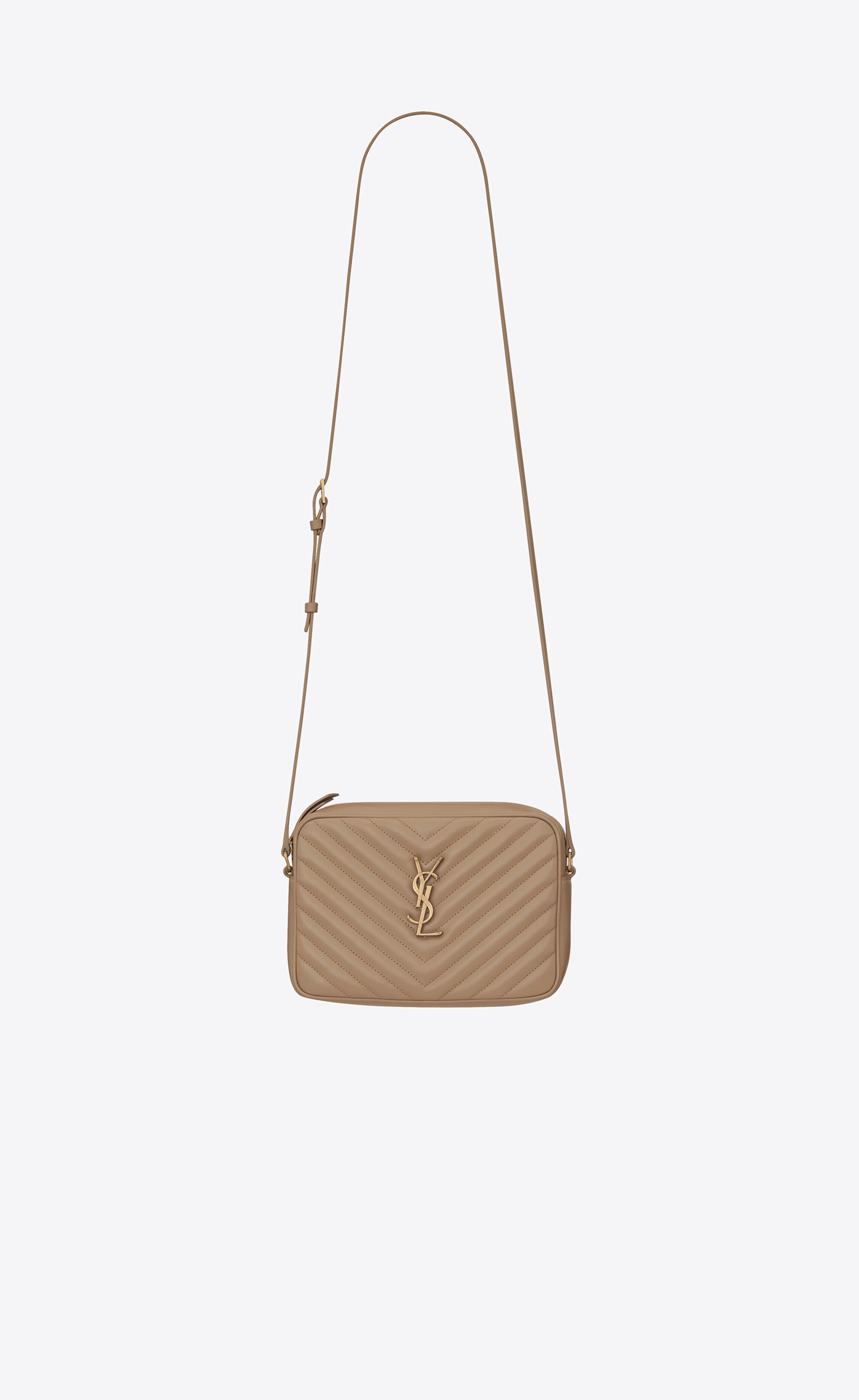 lou camera bag in quilted leather - 1