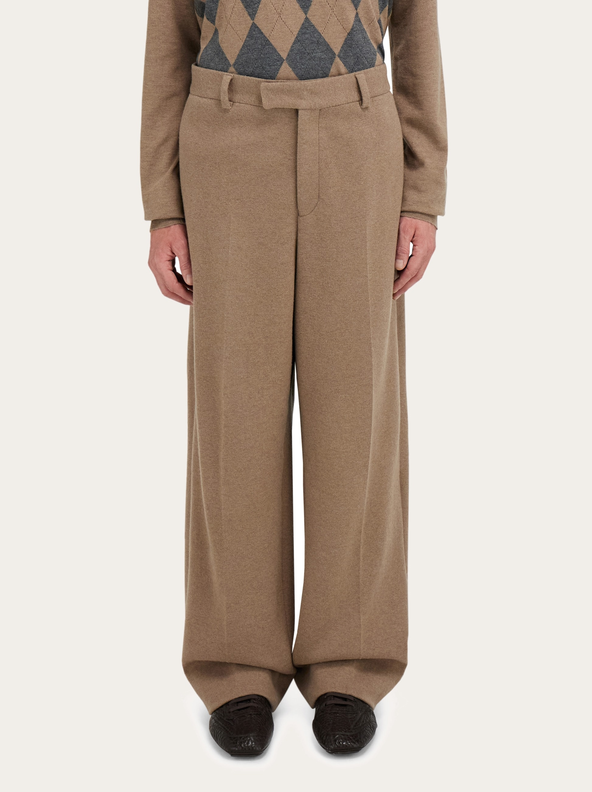 Jersey interlock tailored trouser - 2